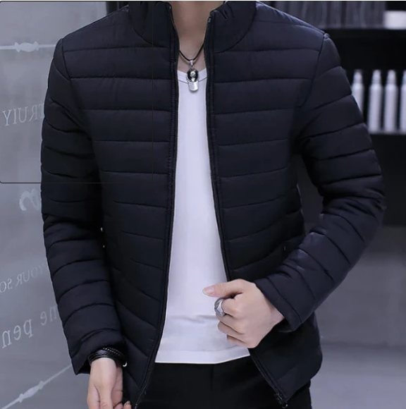 Chaqueta Clasica Aolchada Para Hombre - ThermoEdge